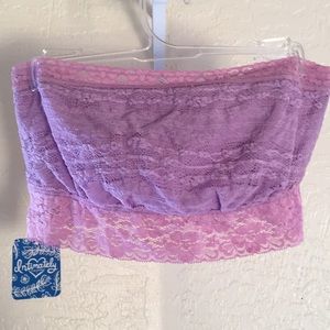 FREE PEOPLE Purple bra top lace pastel